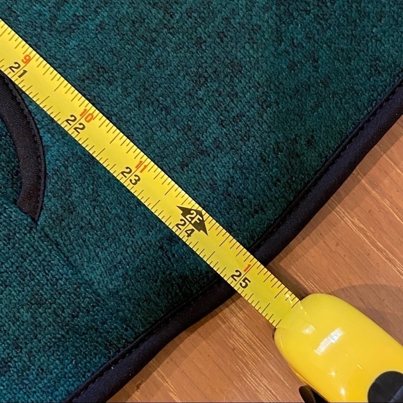 Charles River Apparel Comfy 1/4 Zip Pullover  Sweatshirt. Green. Medium - Picture 7 of 7